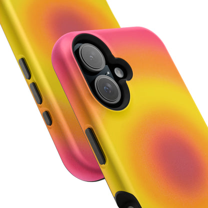 MagSafe "Pink Lemonade Aura" Airbrush iPhone Case