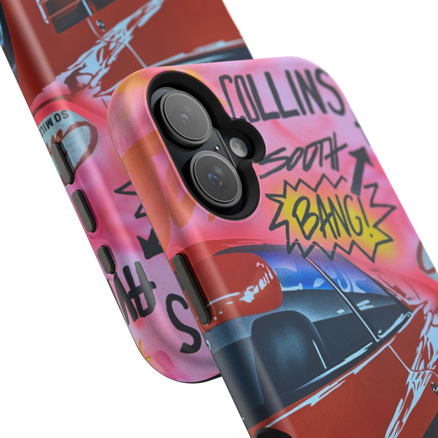 MagSafe "miami momentos" airbrush iPhone case
