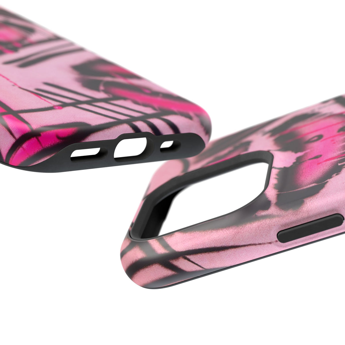 MagSafe "glossy pout" airbrush iPhone case