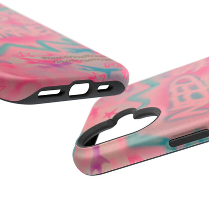 MagSafe "need $$ to travel" airbrush iPhone case