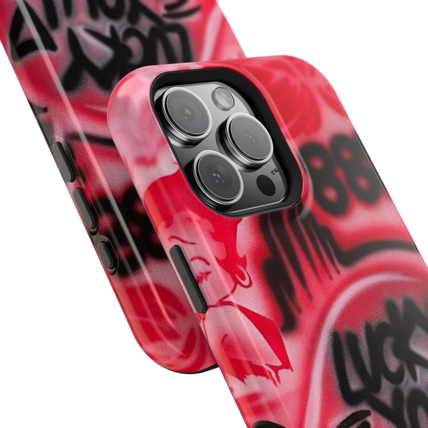 MagSafe „lucky you! pt. 2“ Airbrush iPhone Hülle