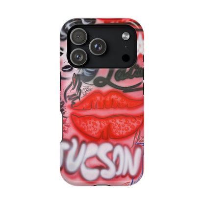 MagSafe "tucson, az" airbrush iPhone case
