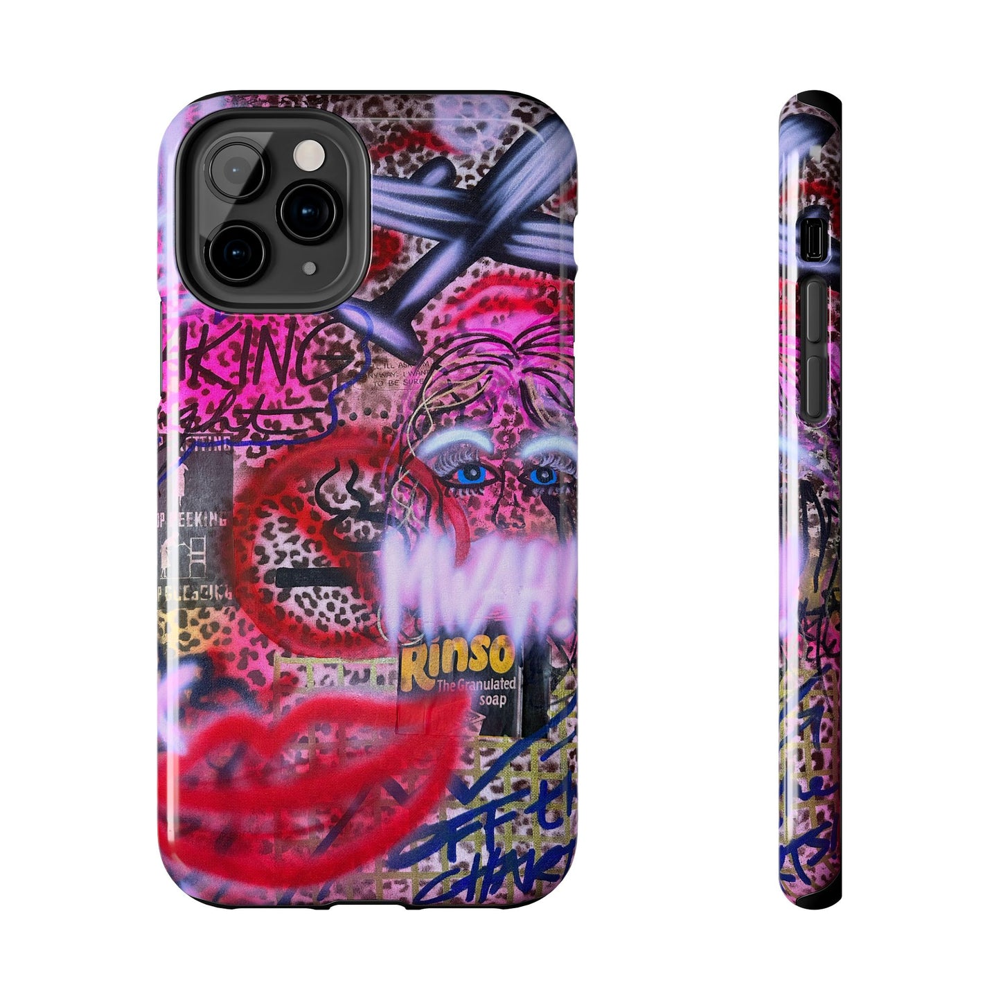 "taking flight" airbrush iPhone case