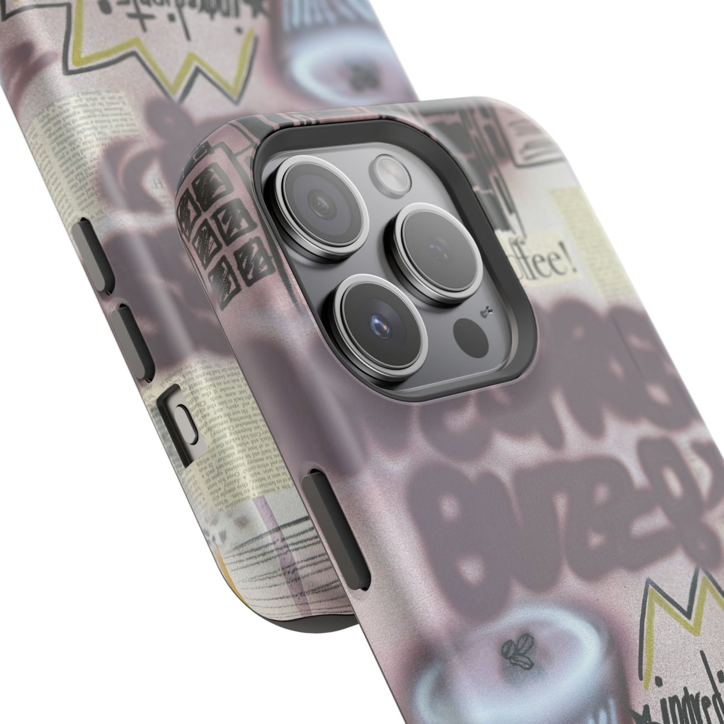 MagSafe "espresso martini" airbrush iPhone case