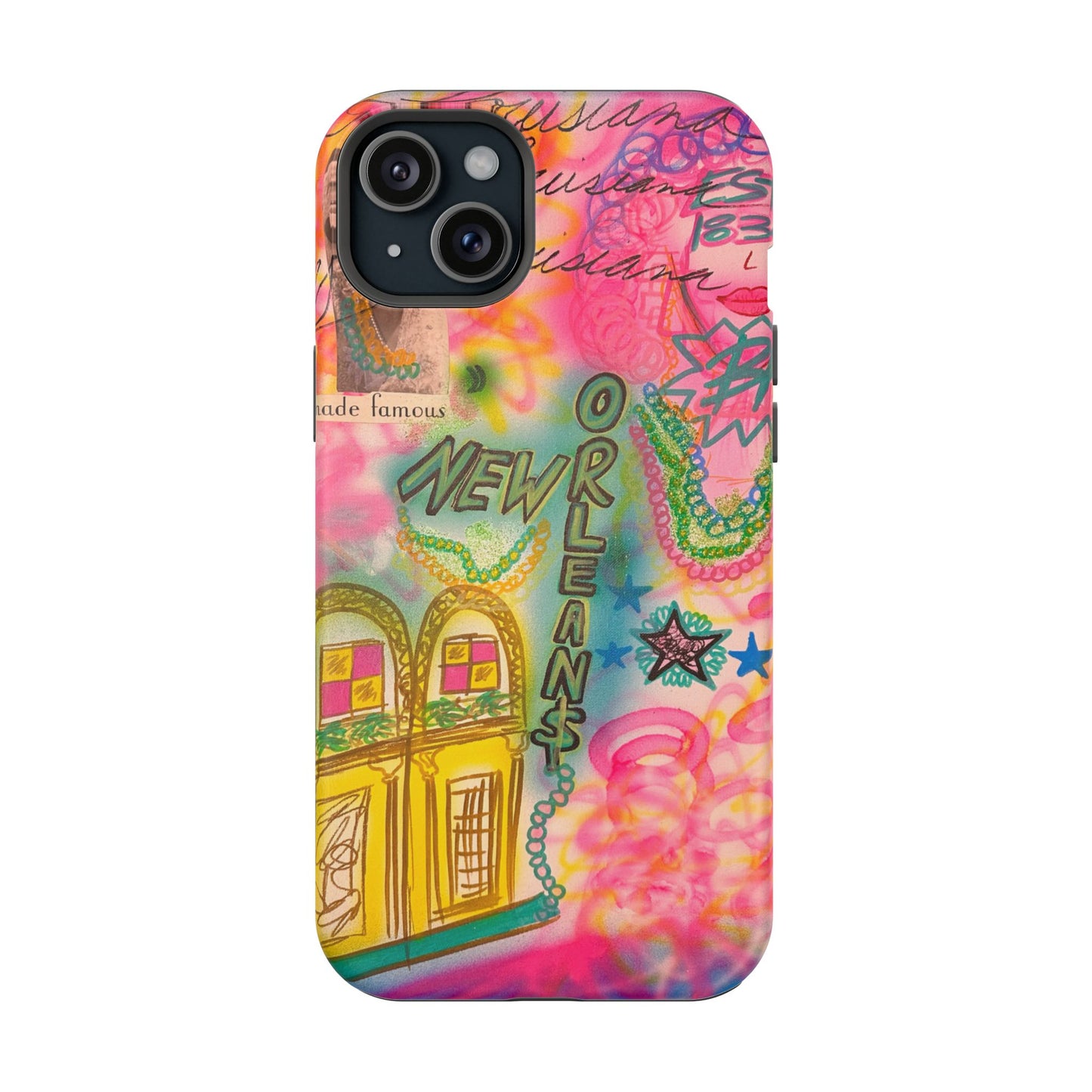 MagSafe "new orleans, la" Airbrush iPhone Hülle