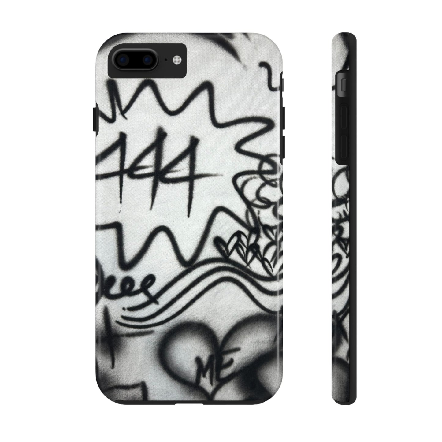 "444” airbrush iPhone case