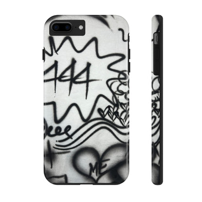 "444” airbrush iPhone case