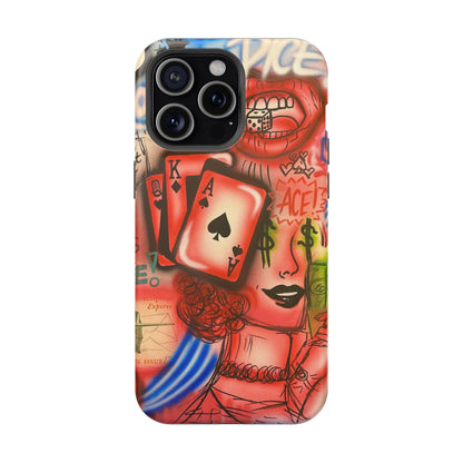 MagSafe "Zufall!" Airbrush iPhone Hülle