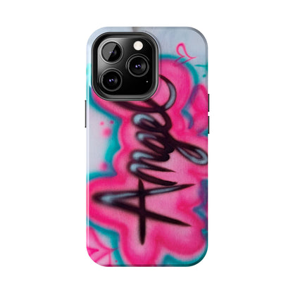"angel" airbrush iPhone case