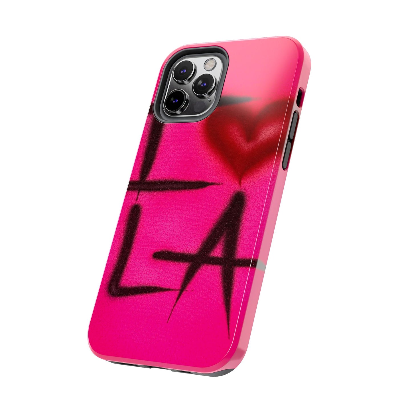 "I <3 LA" airbrush iPhone case