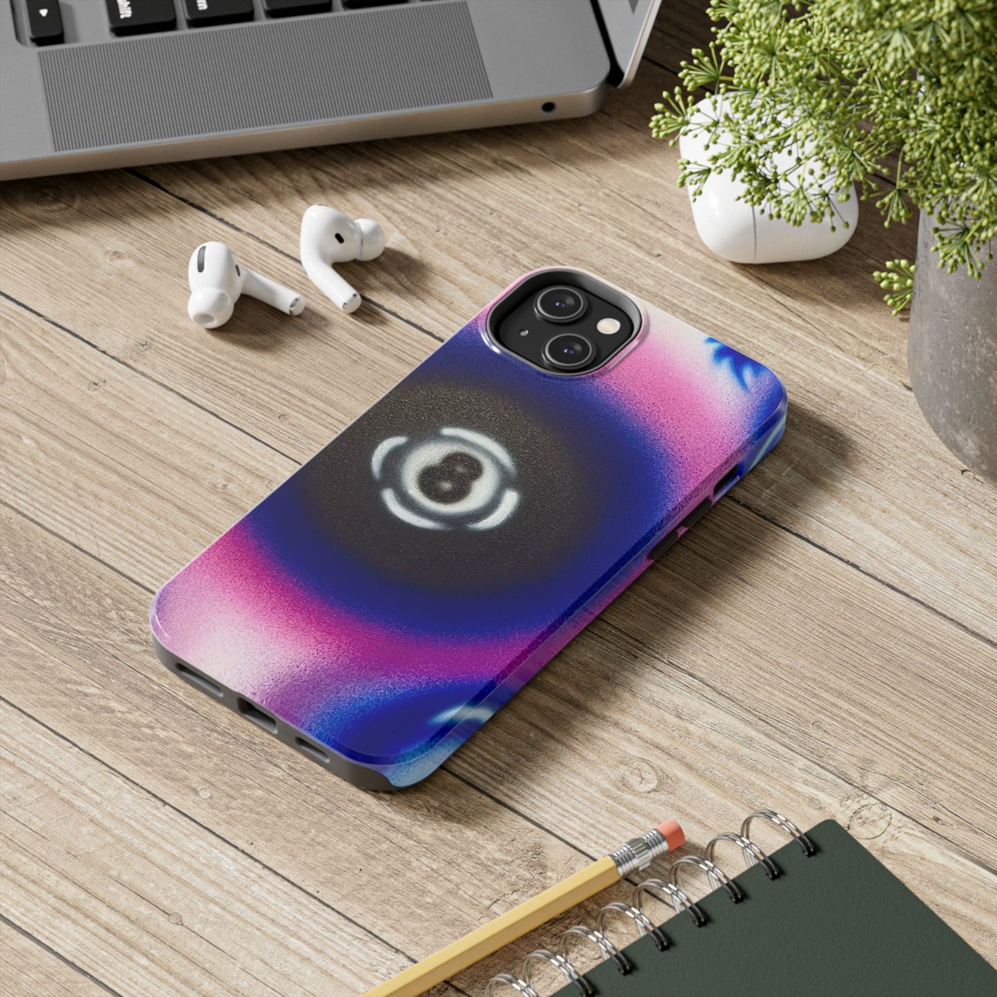 "magic 8" airbrush iPhone case