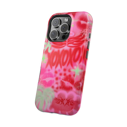 MagSafe "love sick" airbrush iPhone case