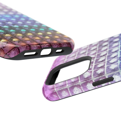 MagSafe "multicolor studs" airbrush iPhone case