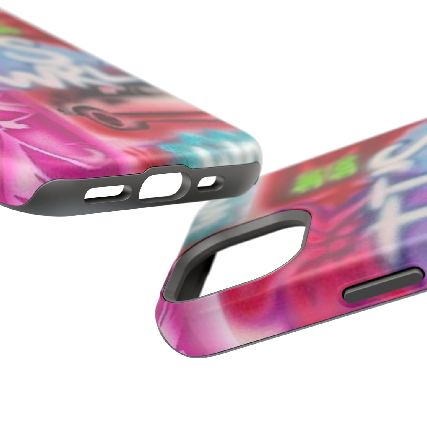 MagSafe „its ur WRLD“ Airbrush iPhone Hülle