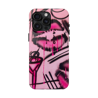 "glossy pout" airbrush iPhone case