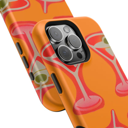 MagSafe "geschüttelt, nicht gerührt" Airbrush iPhone Hülle