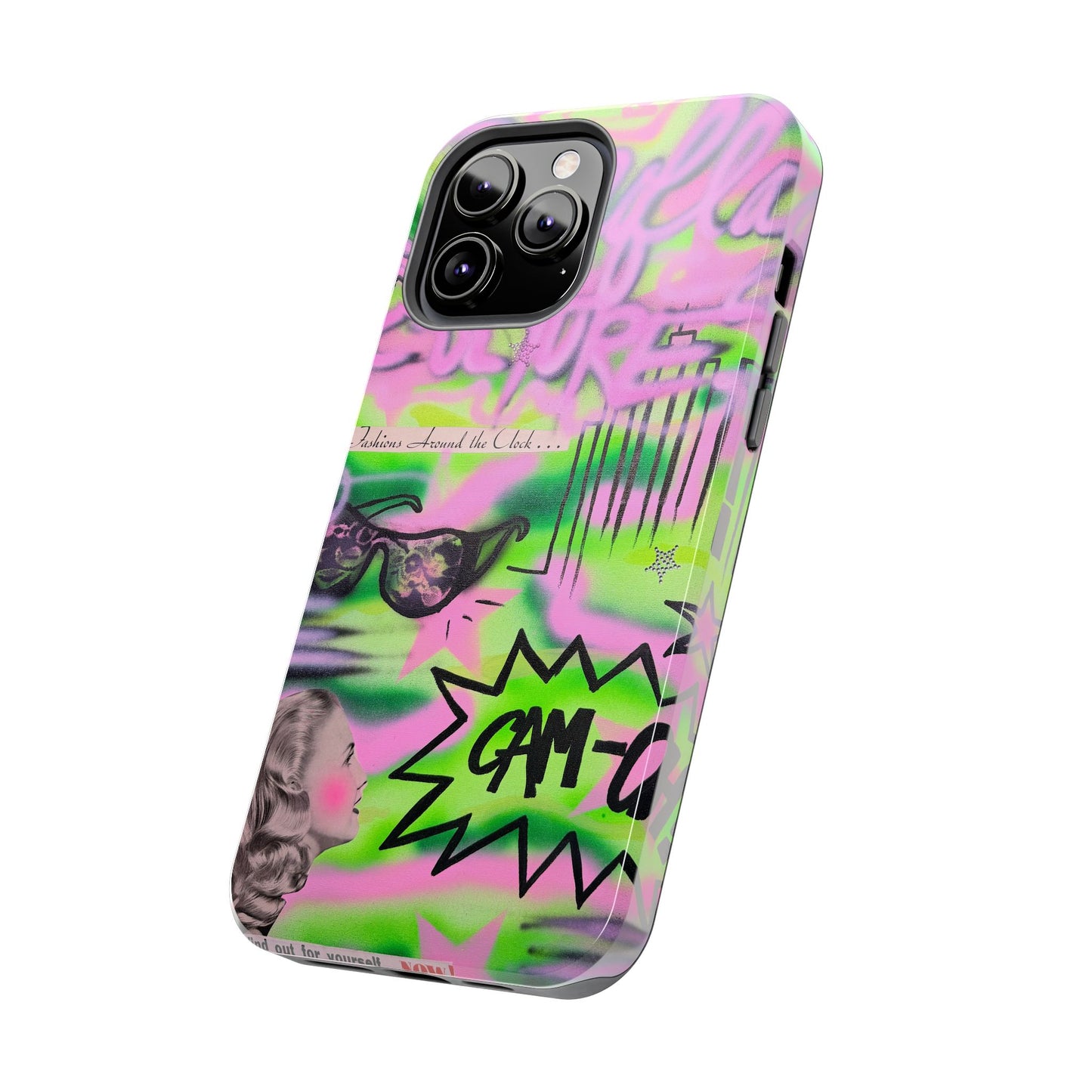 "green camo" airbrush iPhone case
