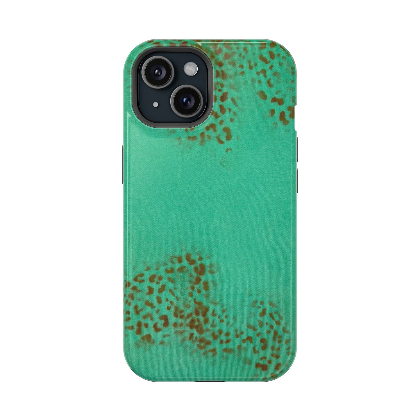 MagSafe „Teal Cheetah“ Airbrush iPhone Hülle