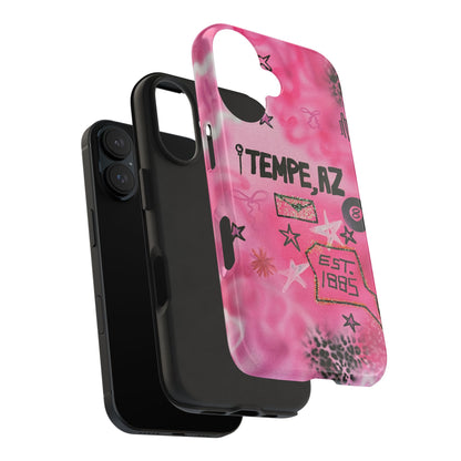 "tempe, az pt. 2" airbrush iPhone case