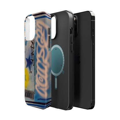MagSafe "fashion forever" airbrush iPhone case