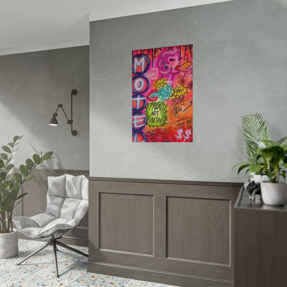 "vegas ventures" airbrush rolled print