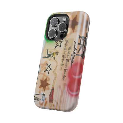 MagSafe "very cherry" airbrush iPhone case