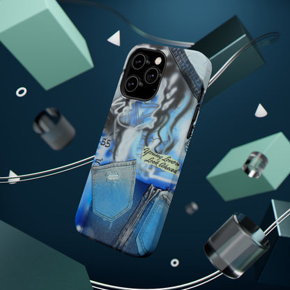 MagSafe "young lovers" airbrush iPhone case