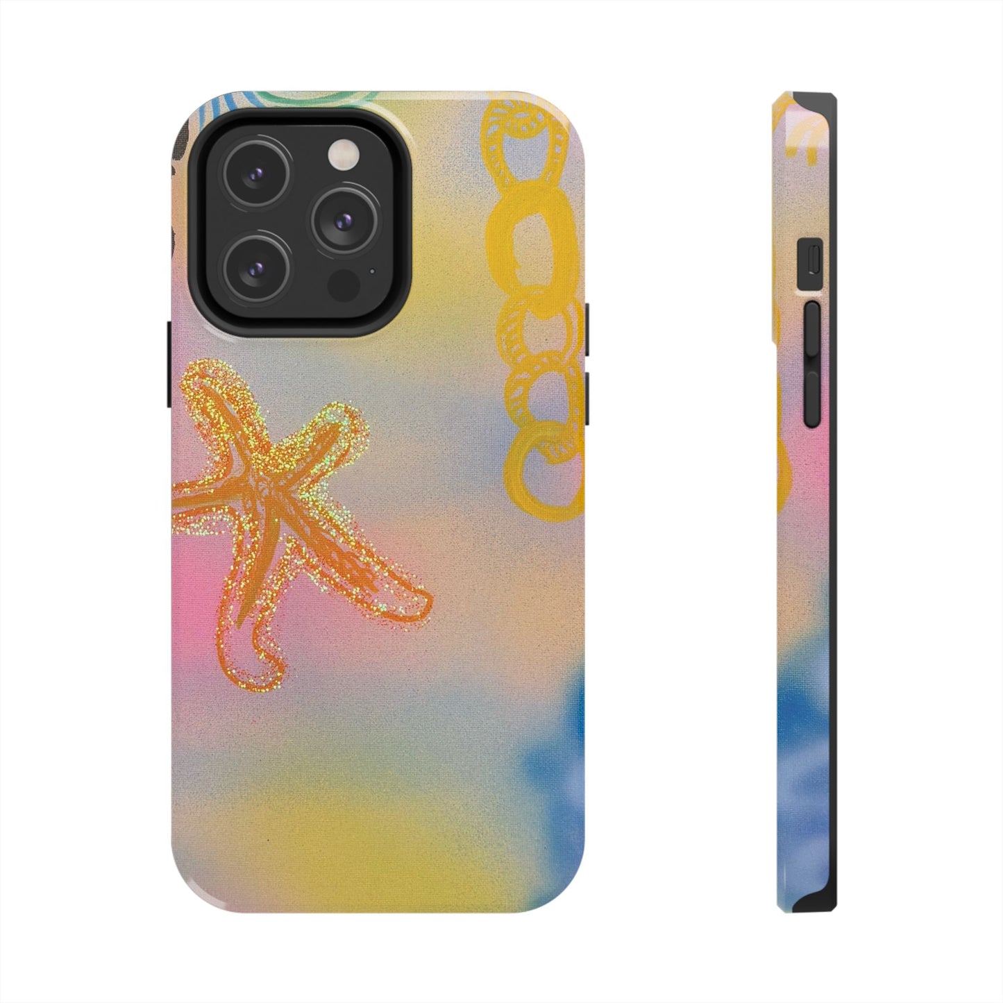 "sweet starfish" airbrush iPhone case