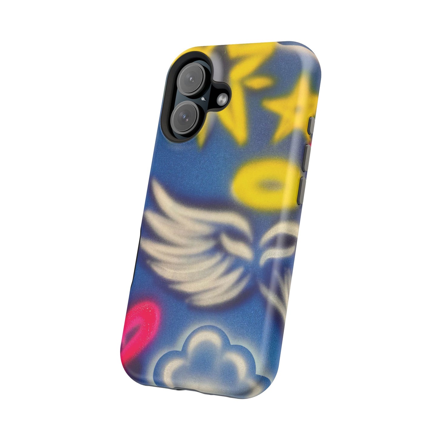 MagSafe "celestial halo" airbrush iPhone case