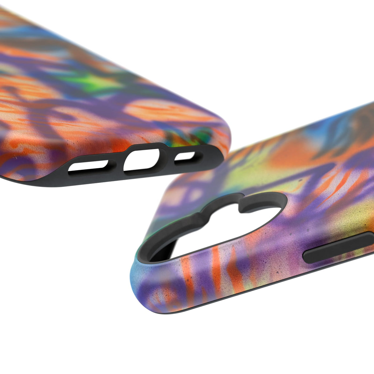 MagSafe "streetwear angel" airbrush iPhone case