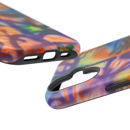 MagSafe "streetwear angel" airbrush iPhone case