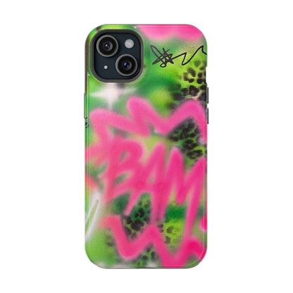 MagSafe "BAM! pt. 2" airbrush iPhone case