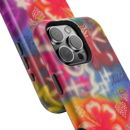 MagSafe „luck & luv“ Airbrush iPhone-Hülle