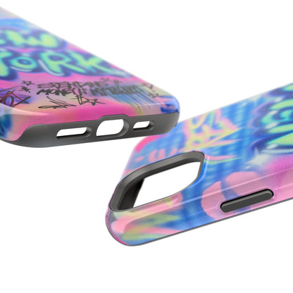 magsafe "spending $$ is my talent" airbrush iPhone case