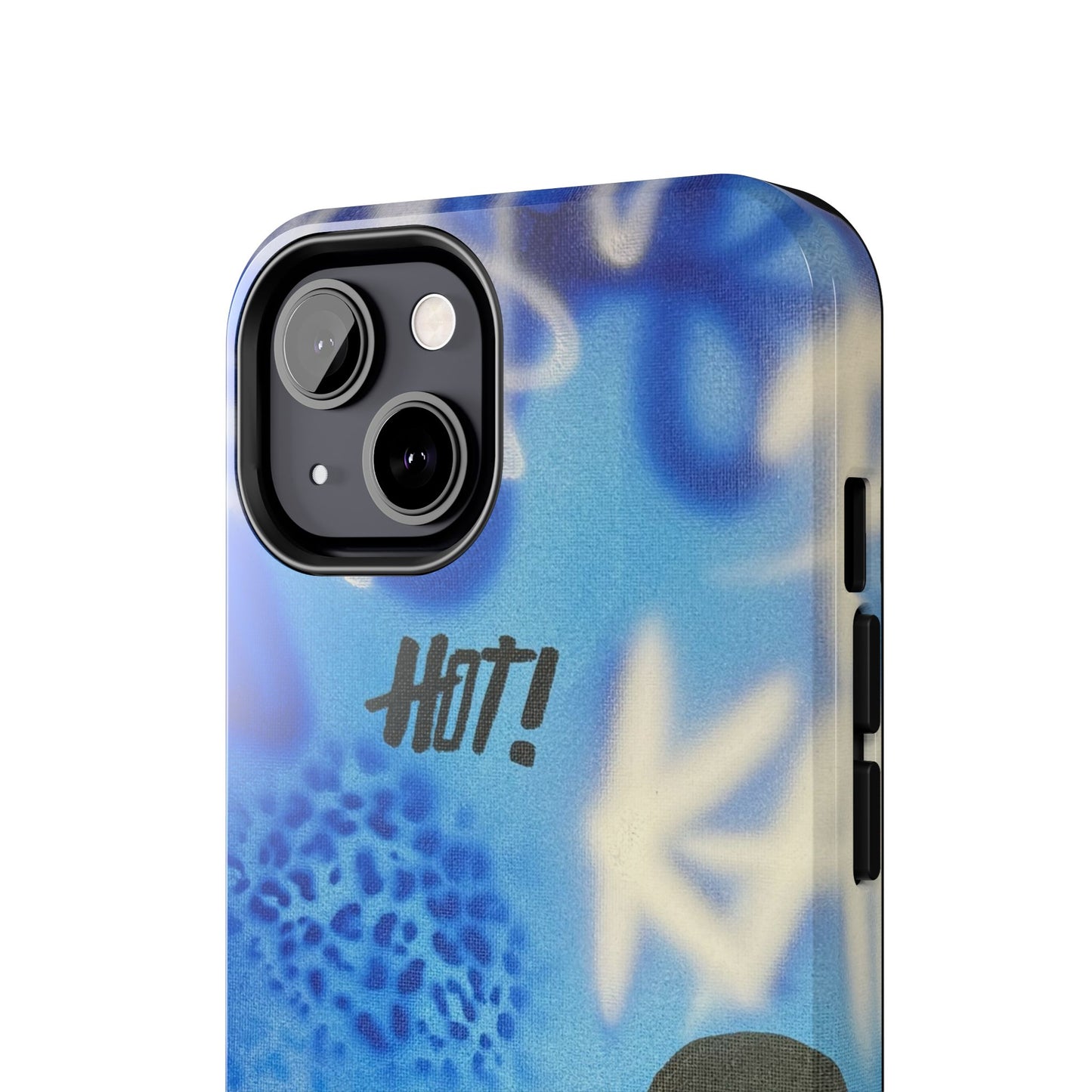 "brilliant blues" airbrush iPhone case