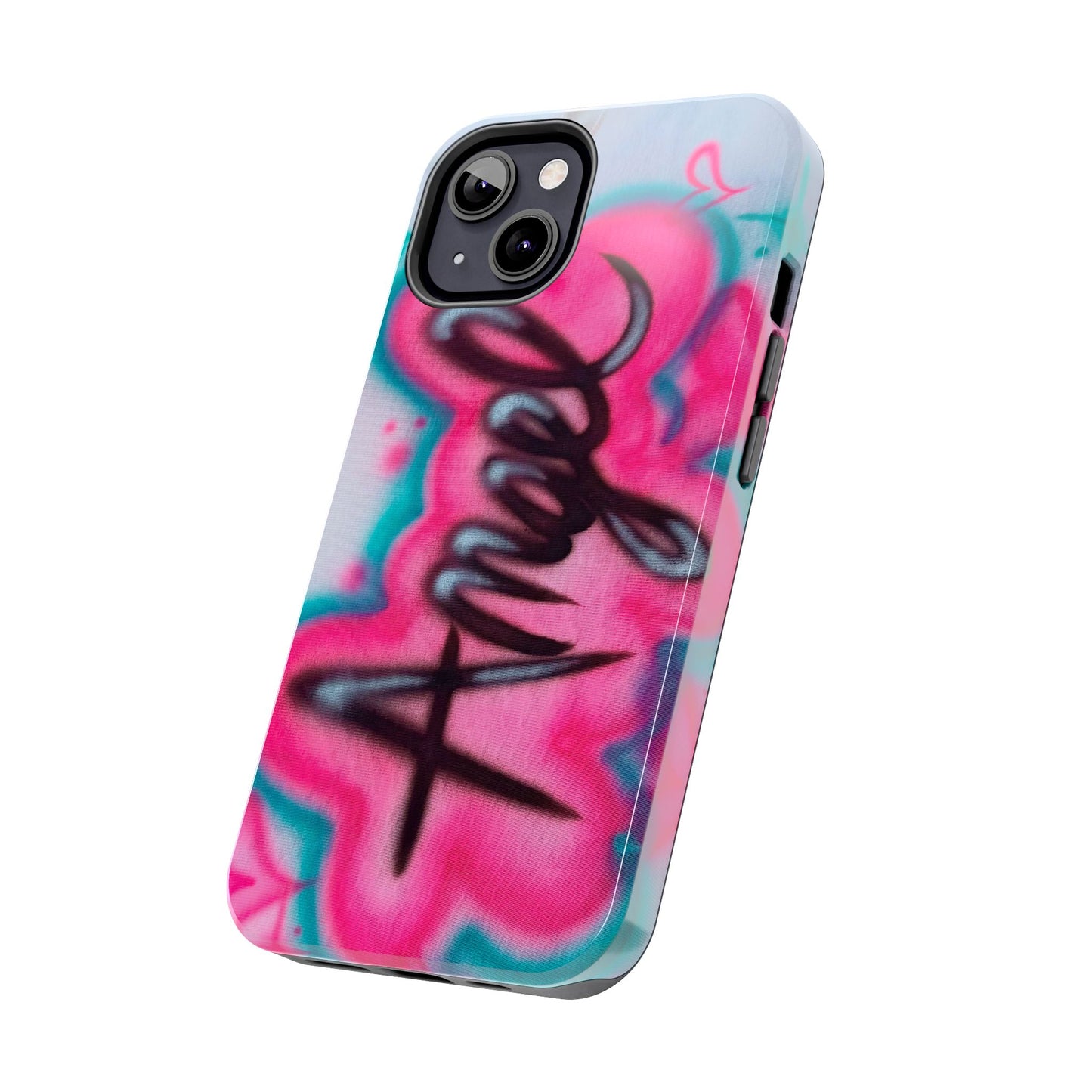 "angel" airbrush iPhone case
