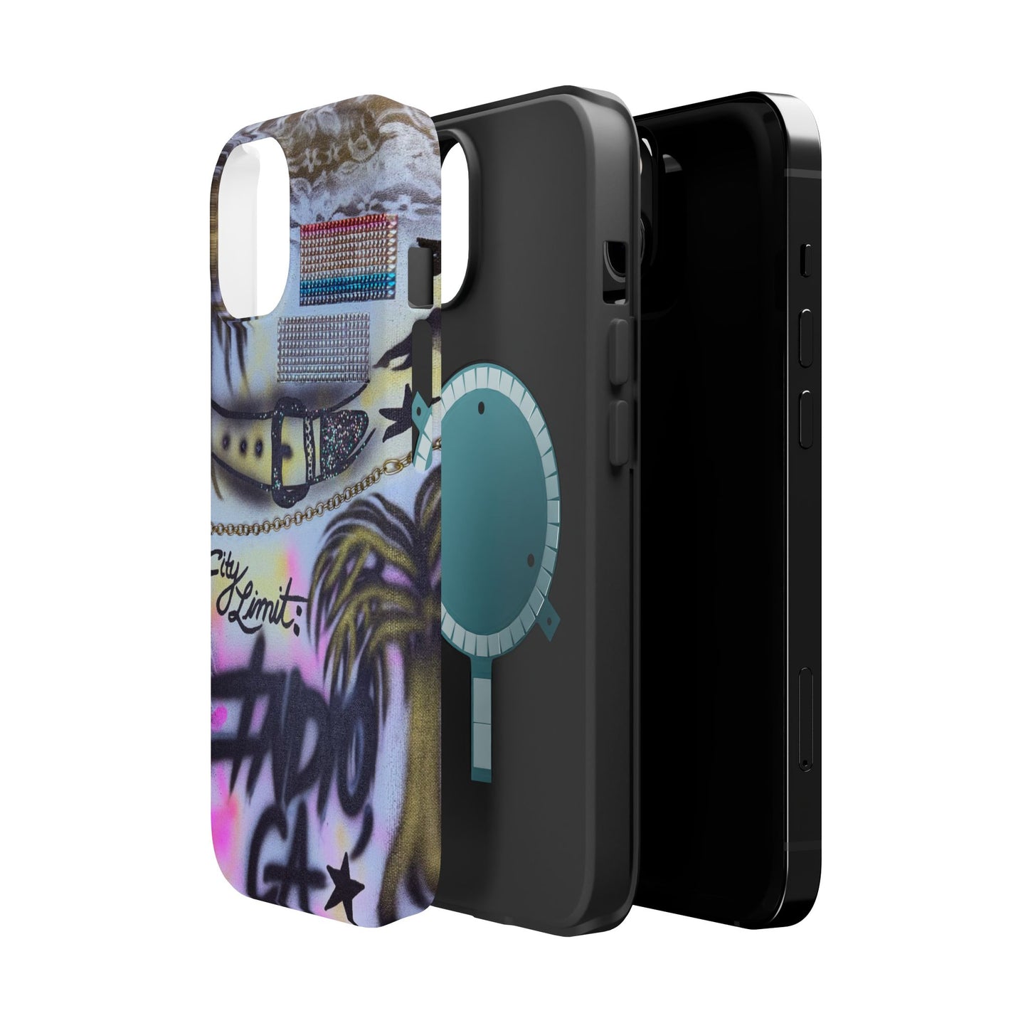 MagSafe "indio, ca" airbrush iPhone case
