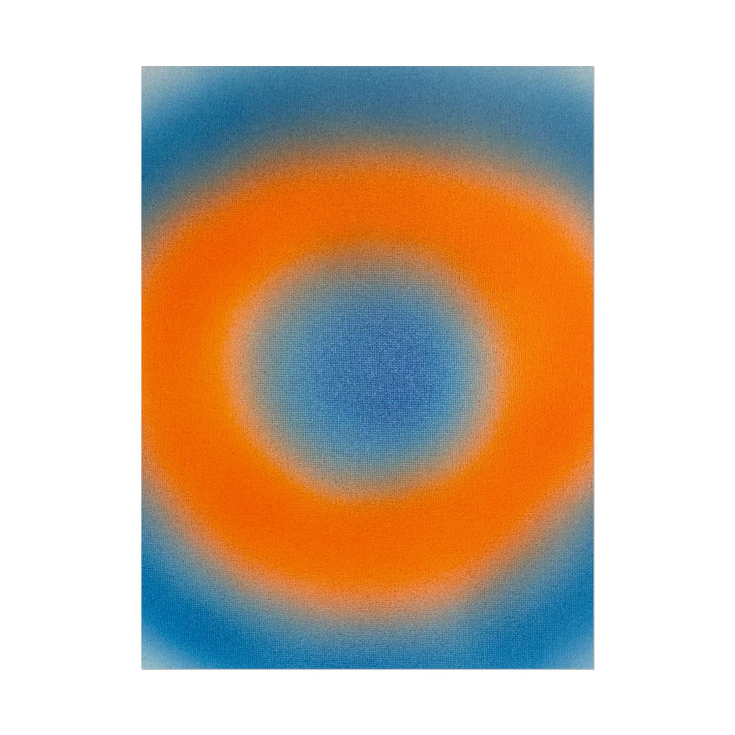 "citrus sky" airbrush rolled print