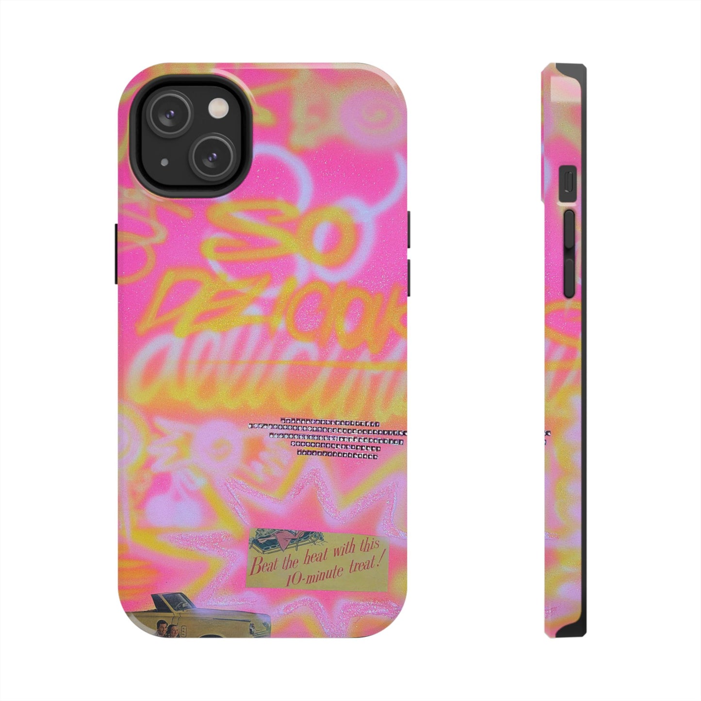 "so delicious" airbrush iPhone case
