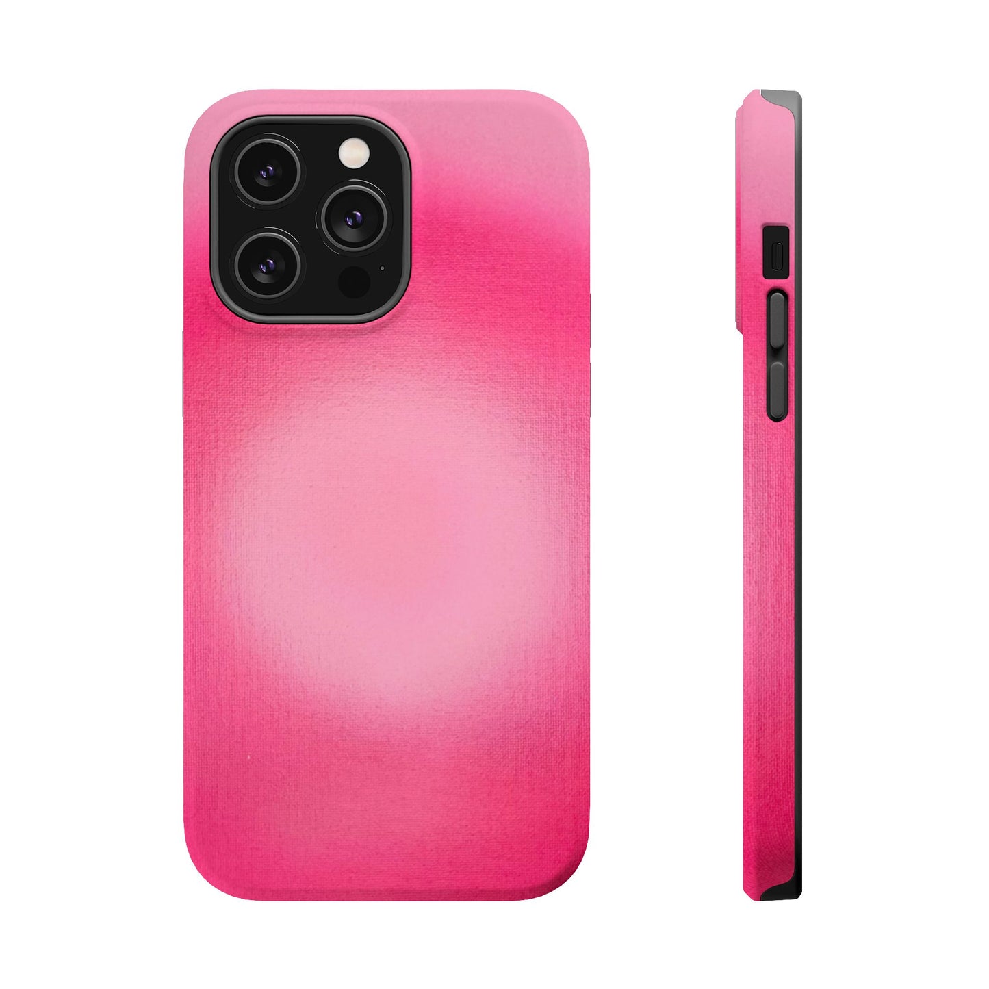 MagSafe "pinkberry" airbrush iPhone case