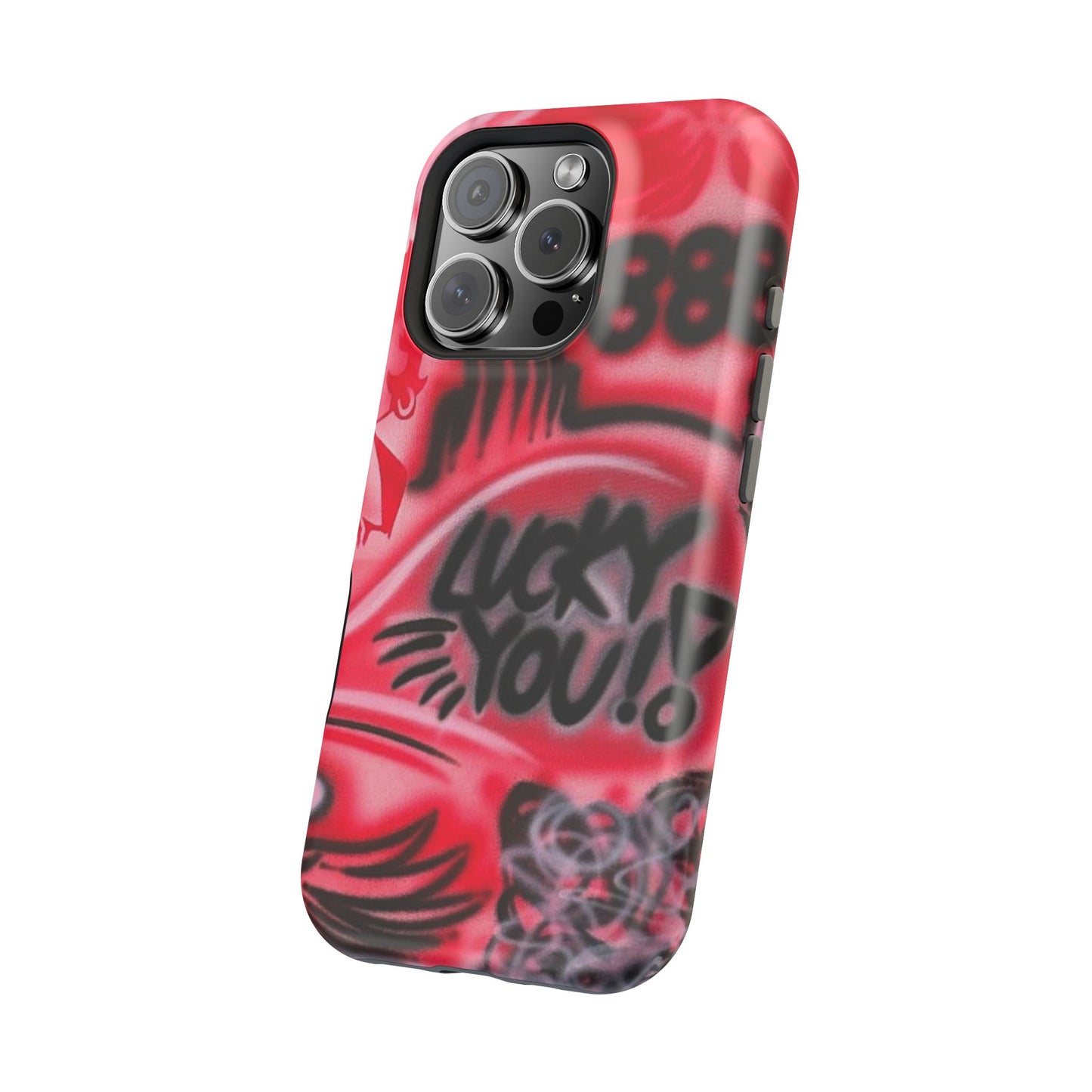 MagSafe „lucky you! pt. 2“ Airbrush iPhone Hülle