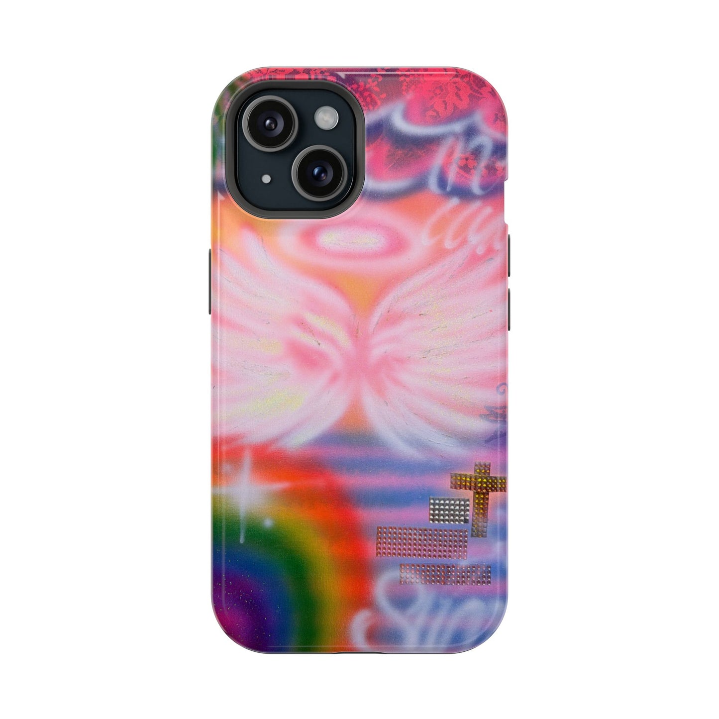MagSafe "summer bliss" airbrush iPhone case