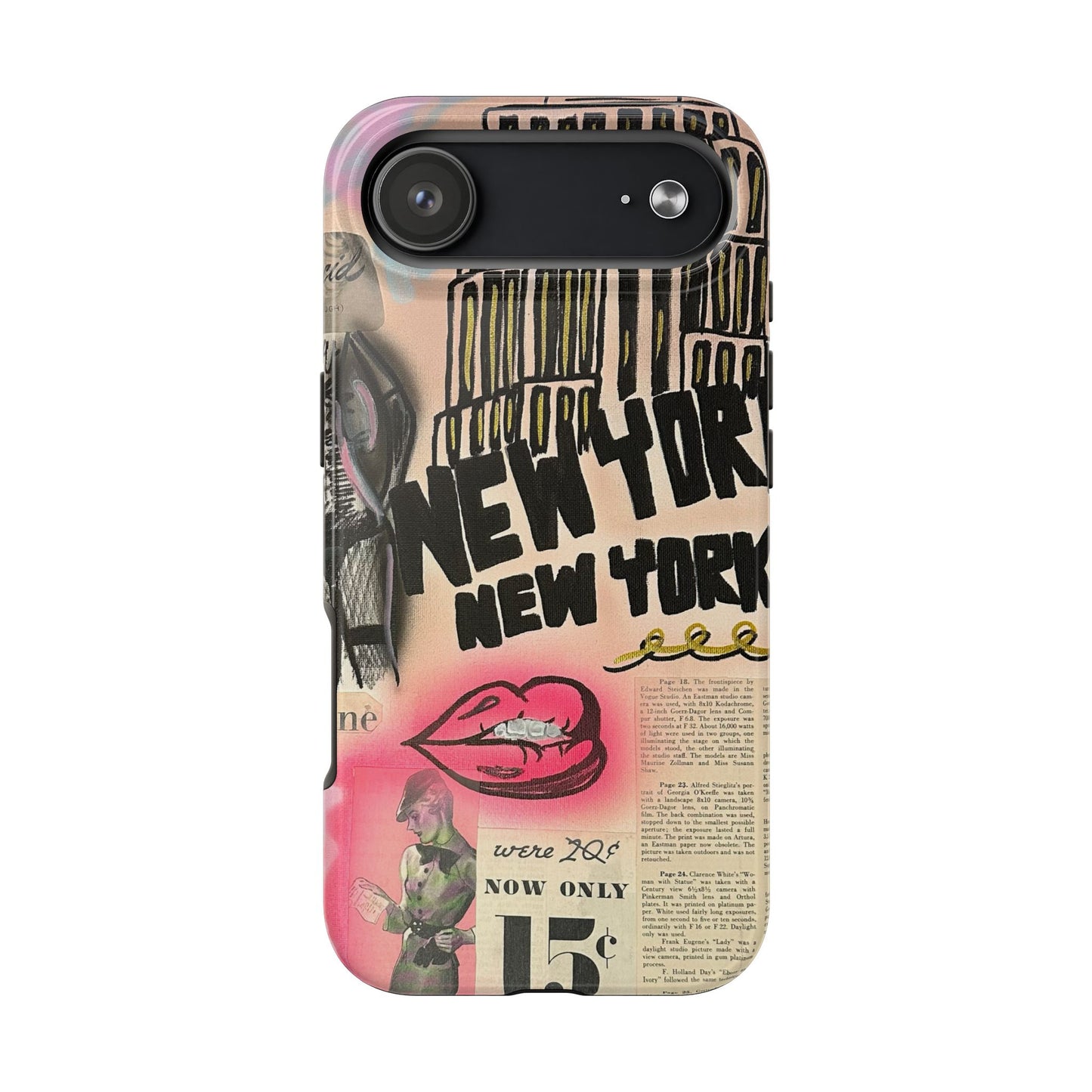 "new york, new york!" airbrush iPhone case