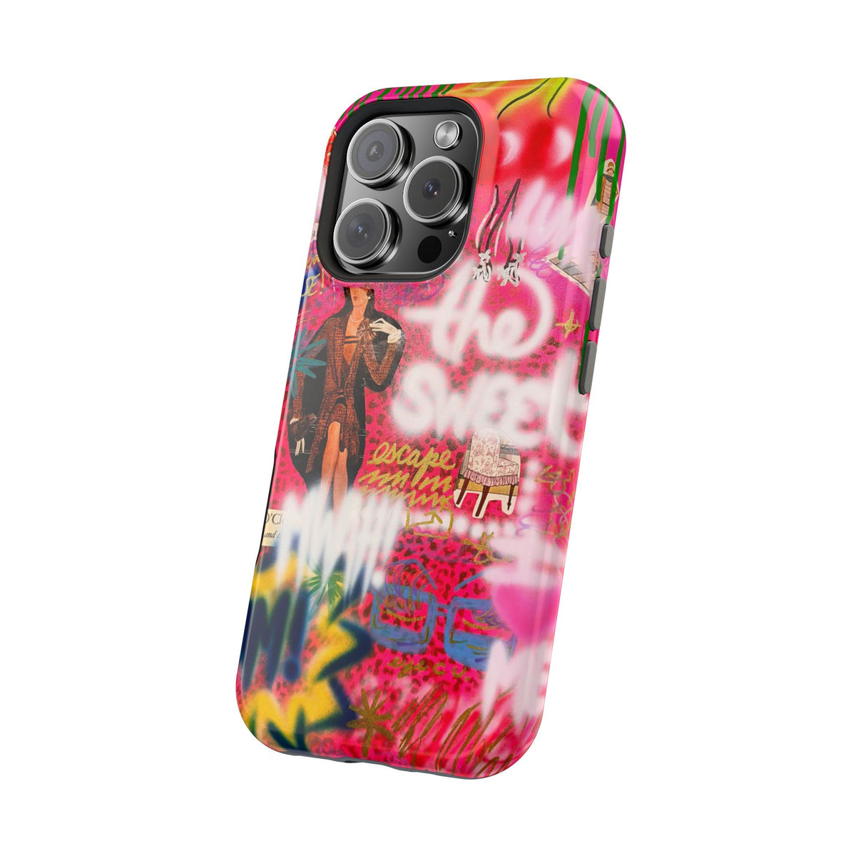 MagSafe "Sweet Escape" Airbrush iPhone Hülle