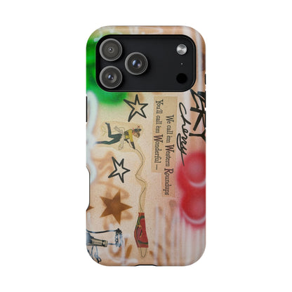 MagSafe "very cherry" airbrush iPhone case