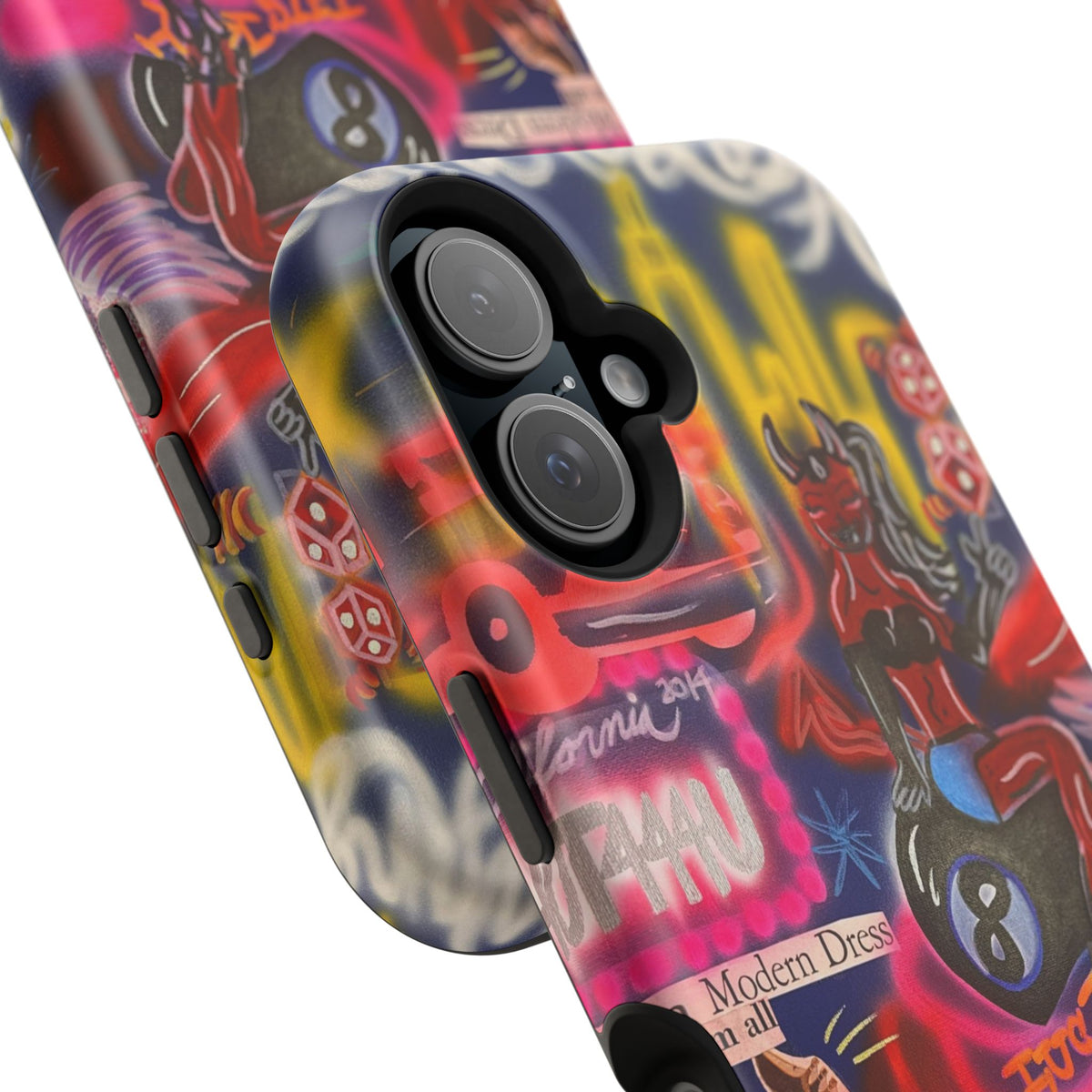 MagSafe "im an angel" airbrush iPhone case