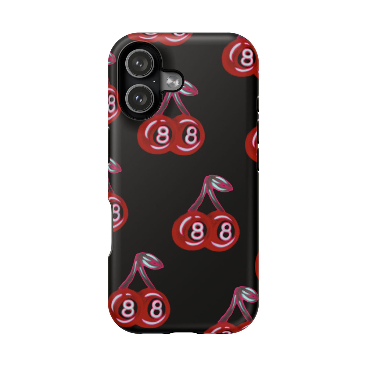 MagSafe "cami cherry" airbrush iPhone case