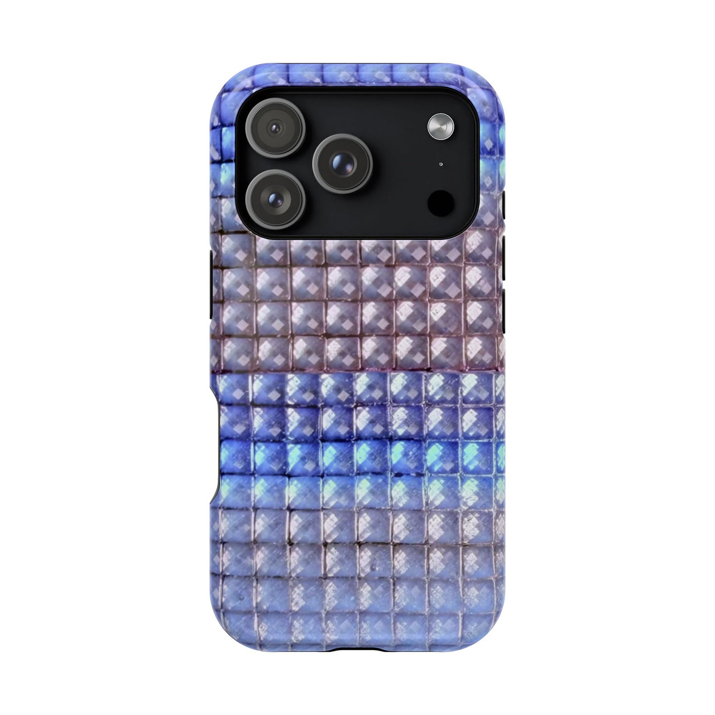 MagSafe "blue studs" airbrush iPhone case
