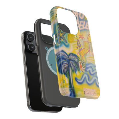 MagSafe "ciao bella" airbrush iPhone case