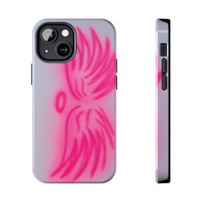 "angel wings" airbrush iPhone case